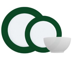 Aparelho de Jantar Versa Verde 18pç Porcelana Germer