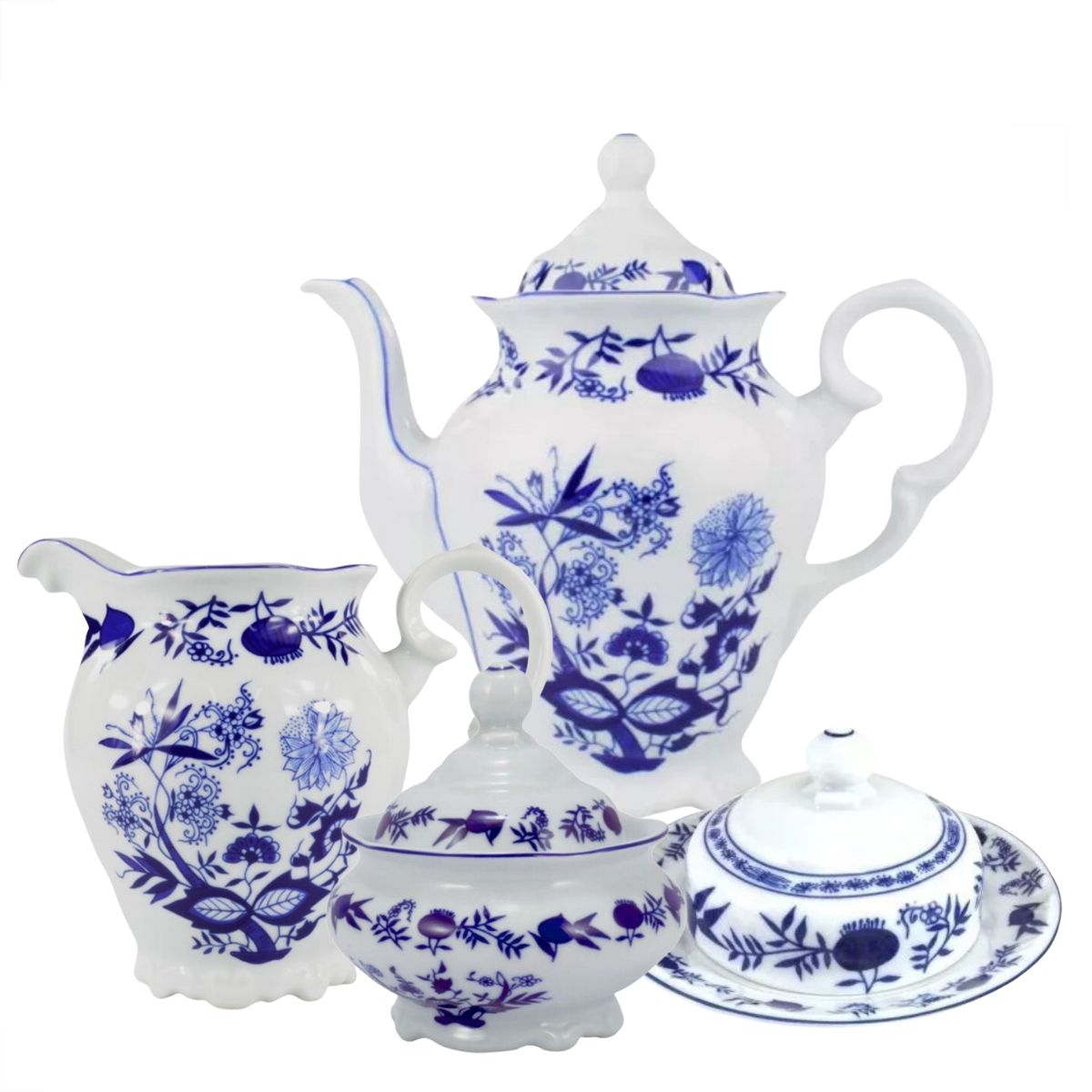 Jogo para Cha 4pç Cebolinha Porcelana Schmidt