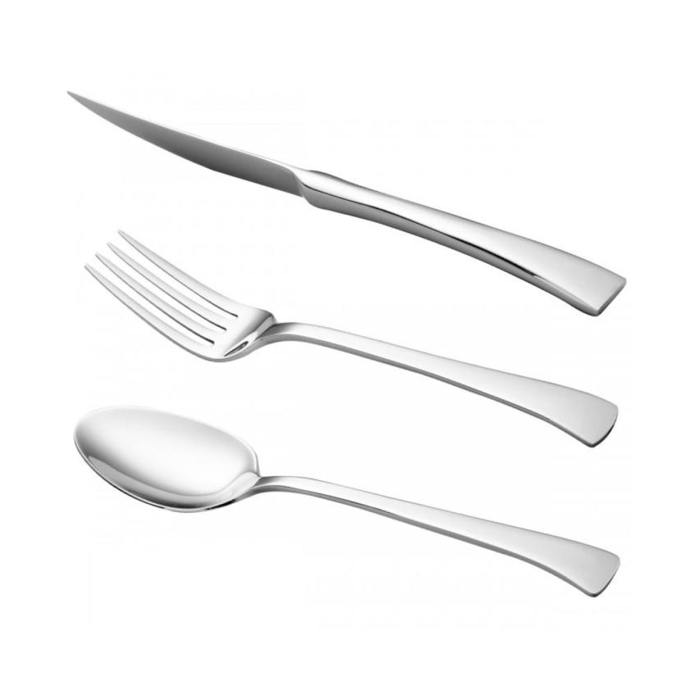 Faqueiro Berna de Aço Inox com Estojo 101 pçs Wolff - Image 2