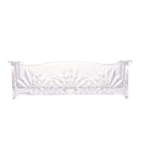 Porta Talher Cristal Transparente Dublin 27X8X9cm Lyor