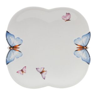 Prato Raso Porcelana Borboleta 6un Wolff