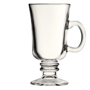 Jogo Copos para Cappuccino 250ml c/Alça e Pé Lyor