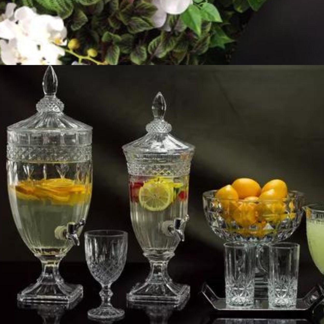 Suqueira Dispenser em Cristal para Suco Brandon 4,5Litros Wolff - Image 6