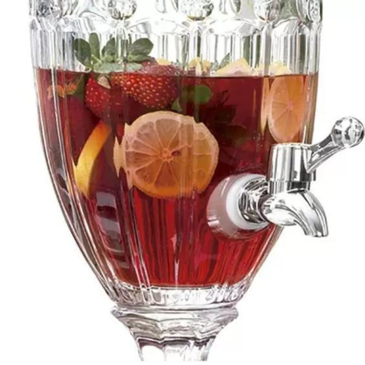 Suqueira Dispenser em Cristal para Suco Brandon 4,5Litros Wolff - Image 5