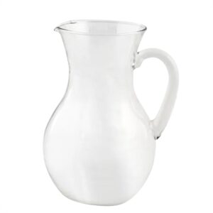 Jarra de Vidro 1,5lts Francesa para Festas Agua,Sucos e Refrigerantes