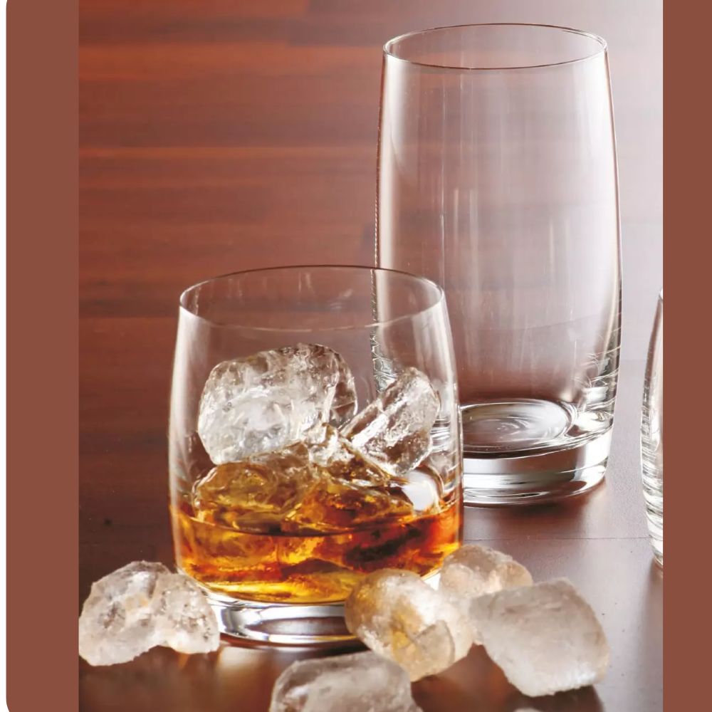 Jogo Copos Cristal Longdrink e Whisky 12un Pavo Bohemia - Image 2