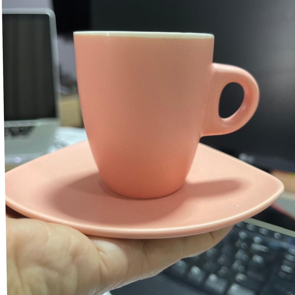 Xícara para Café Porcelana Moris Rose 100ml 6un - Image 2