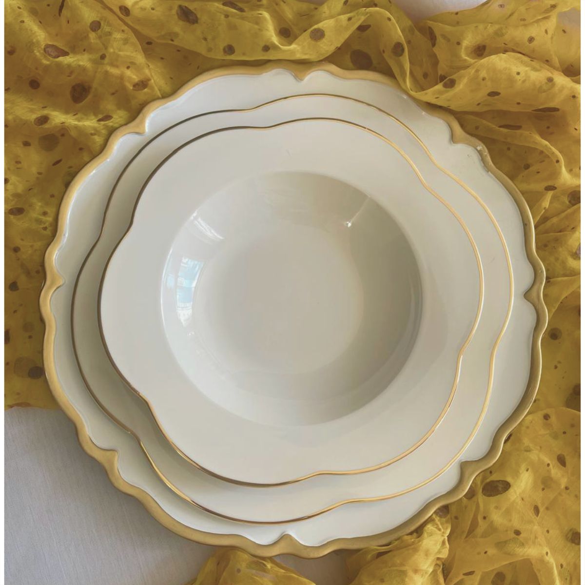 Baixela e Serviço Jantar Camelia 48pç Porcelana L'Hermitage - Image 3