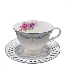 Xicara para Cafe Mon Chéri Porcelana New Bone  80ml l'Hermitage