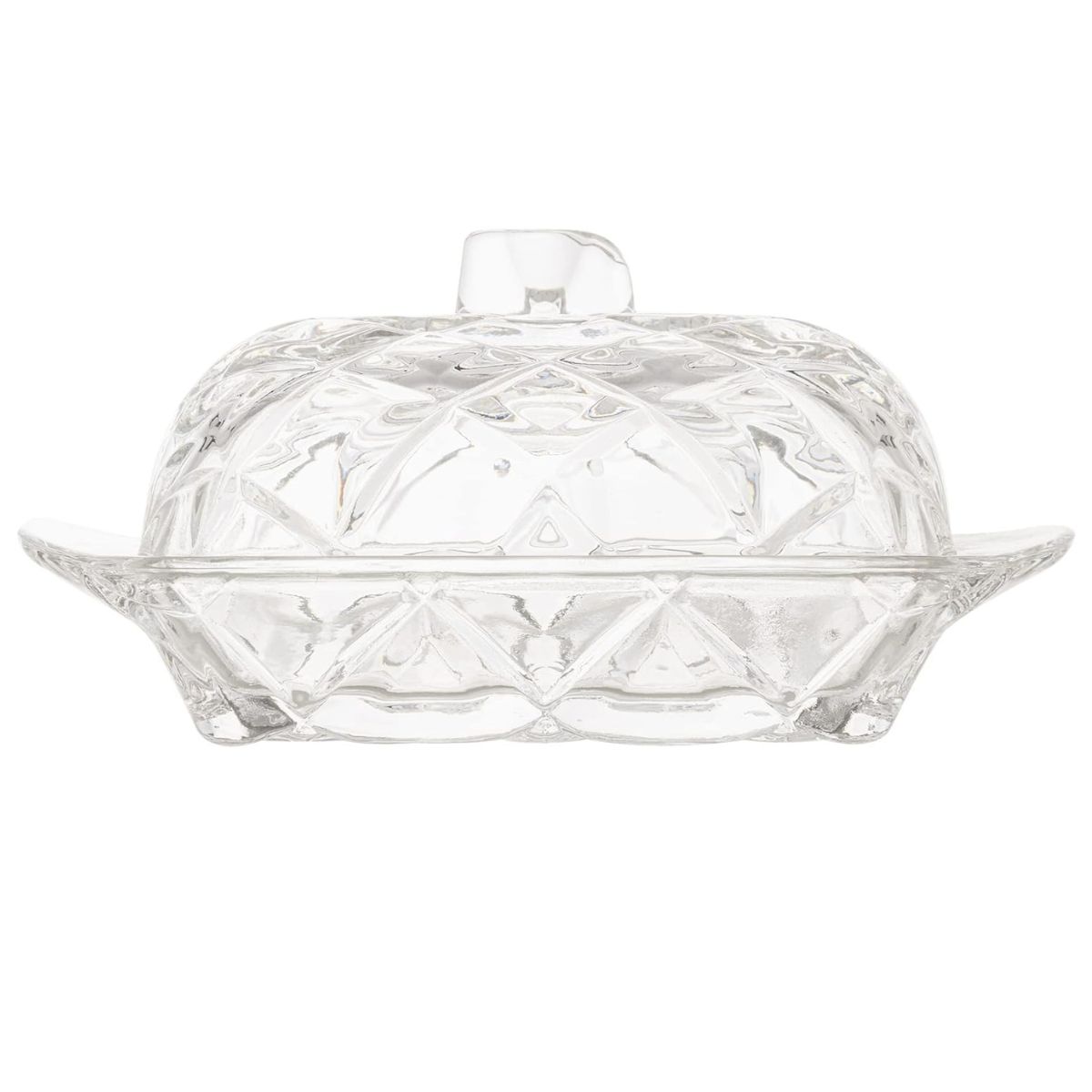 Manteigueira de Cristal Tress Deli 16,9x8x10cm Lyor