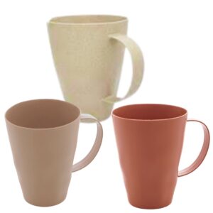 Caneca em Fibras de Pinho 450ml 3 cores 6un Lyor