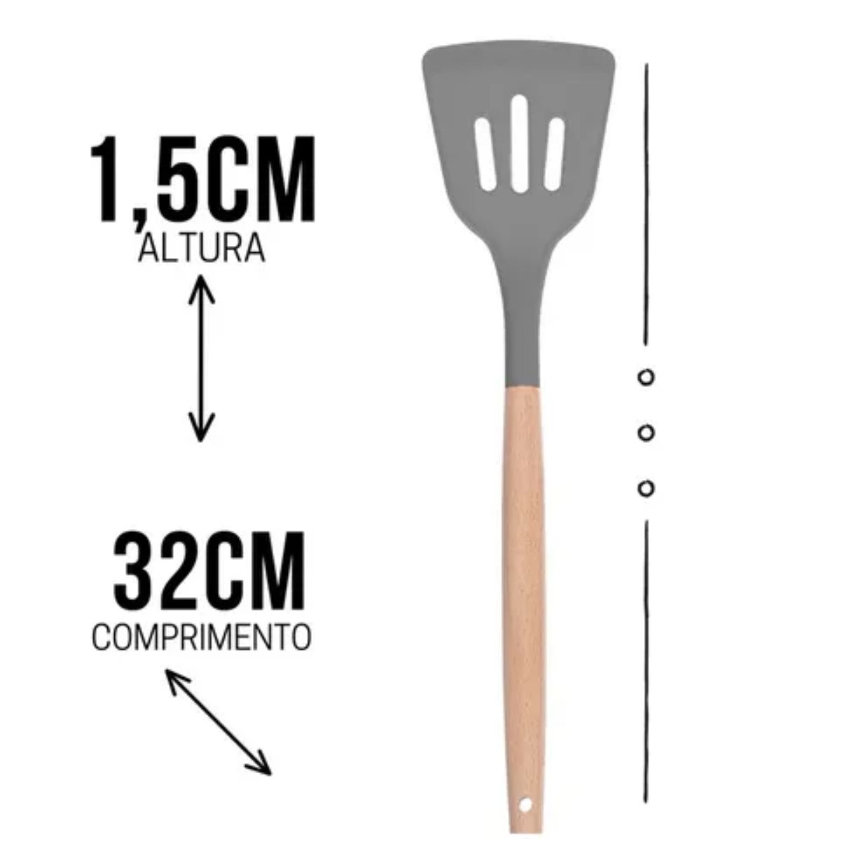 Assadeiras e Travessas Retangulares Branca com Alça Silicone 3pçs Lepontine - Image 7