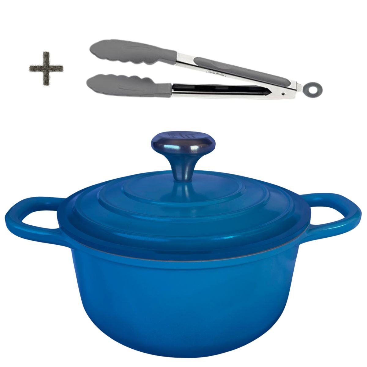 Panela Caçarola Azul Cerâmica 28cm 7,0litros 4mm Chef Florença
