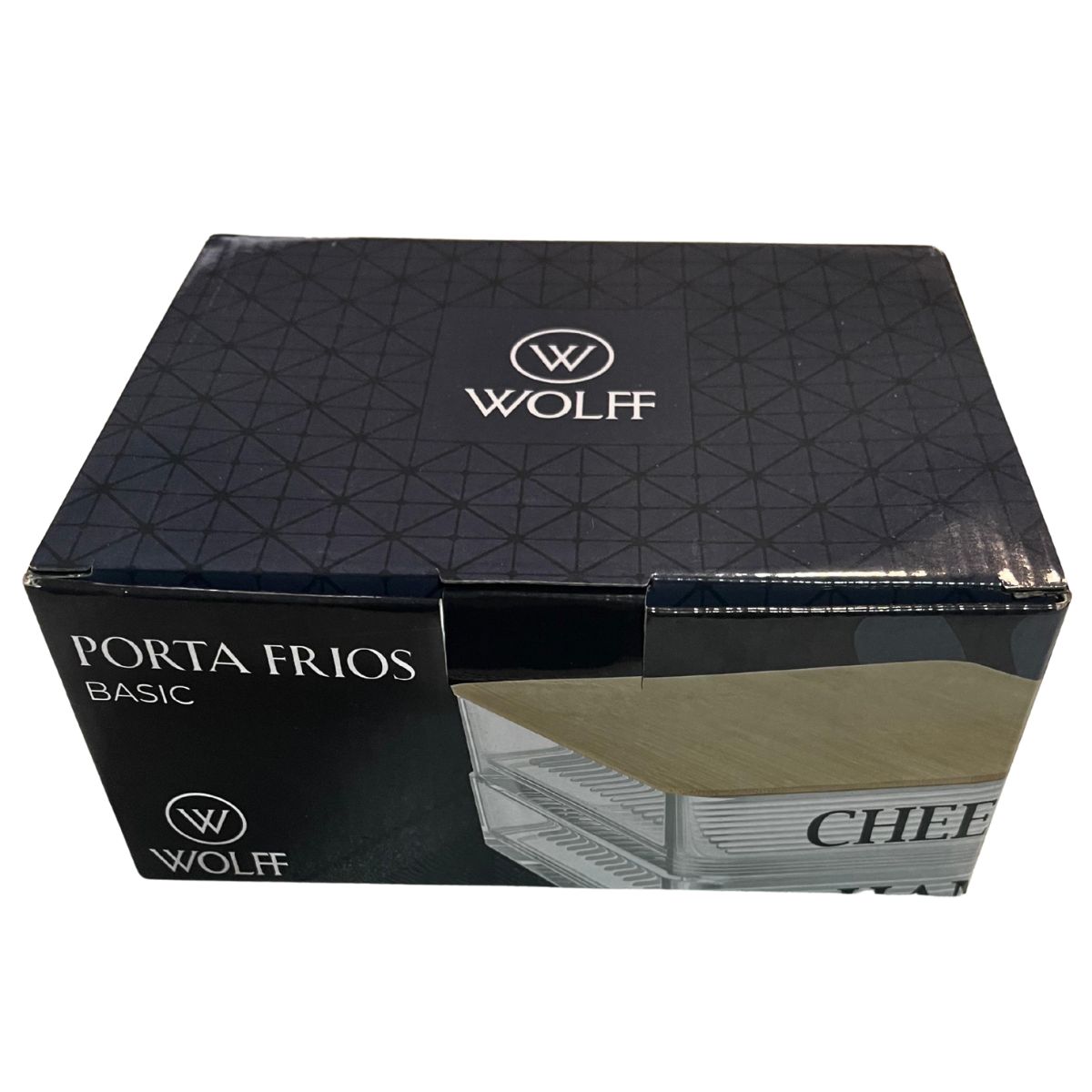 Porta Frios de Vidro com Tampa de Bambu 20x15x8cm Wolff - Image 4