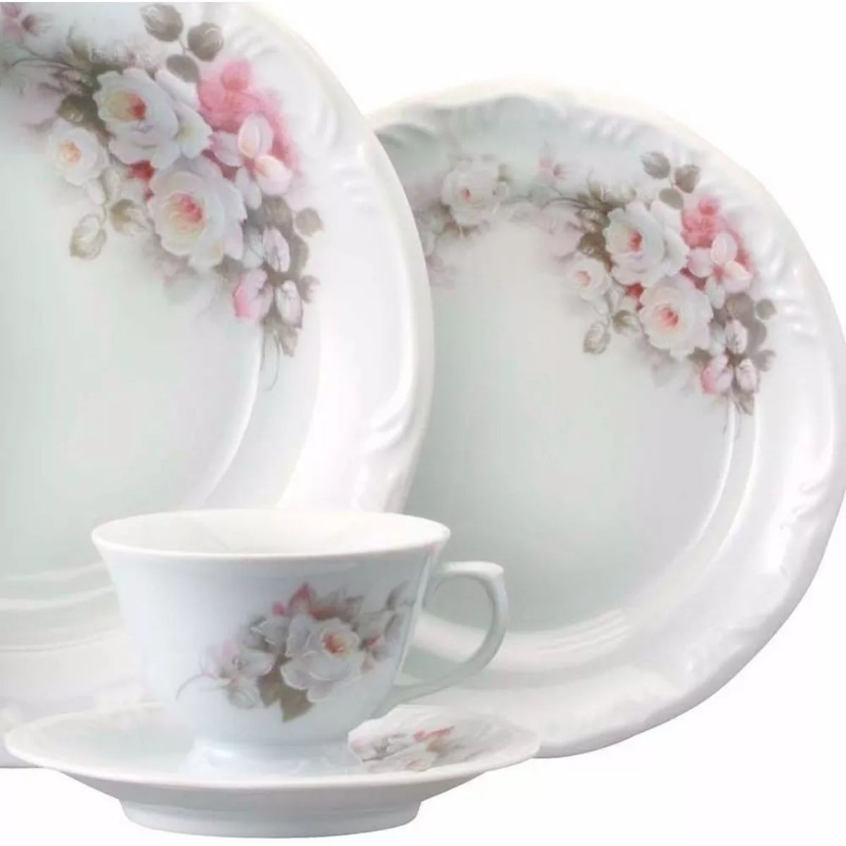 Aparelho de Jantar e Chá 48pçs Porcelana Eterna Schmidt - Image 3