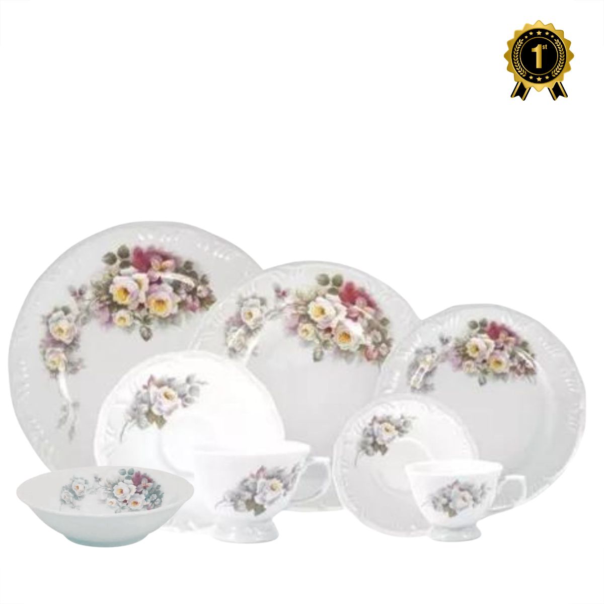 Aparelho de Jantar e Chá 48pçs Porcelana Eterna Schmidt - Image 2
