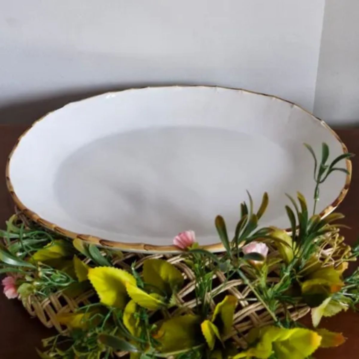 Travessas, Tigelas para Servir Linha Bambu 10pç Cerâmica Scalla - Image 5
