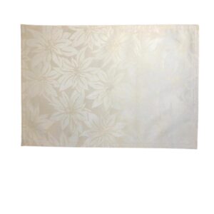 Loja Casa Canto - Americanos - americano 6un Tecido Flores Bico Papagaio Bege 01un Trilho Nataluz