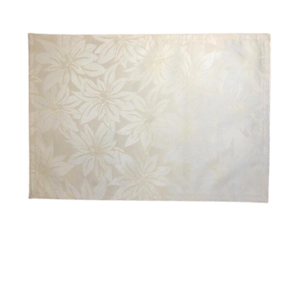 Loja Casa Canto - Americanos - americano 6un Tecido Flores Bico Papagaio Bege 01un Trilho Nataluz