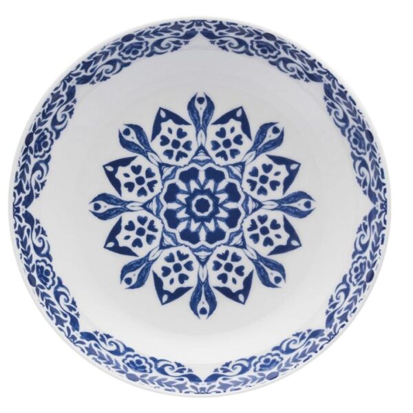 Loja Casa Canto - Aparelho de Jantar 06 pessoas - aparelho de Jantar, Chá e Café 42pç Coup Blue Indian Porcelana Oxford