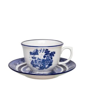 Loja Casa Canto - Aparelho de Jantar 06 pessoas - aparelho de Jantar Chá e Café 42pç Flamingo Porcelana Oxfor