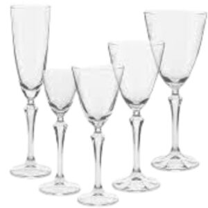 Loja Casa Canto - Taças de Cristal - Jogo Taças Cristal Elizabeth 30un Bohemia