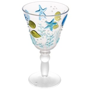 Loja Casa Canto - Jogo de Taças e Jarra - Jogo Jarra e Taças acrilico Ocean 7pç BonGourmet