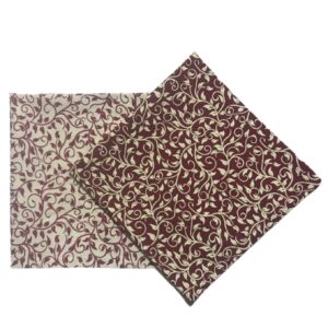 Loja Casa Canto - Guardanapos - Guardanapo algodão Composé em Vinho 47x47cm 12un Roupa Mesa