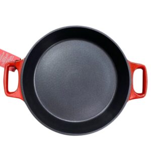 Loja Casa Canto - Panelas Avulsas - Panela Caçarola Vermelha 24cm 5,2L aluminio Injetado Jomafe Portugal