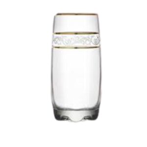 Loja Casa Canto - Taças de Vidro - Jogo Taças e Copos Long Drink Wisky adora Sutan 18un Mimo Style