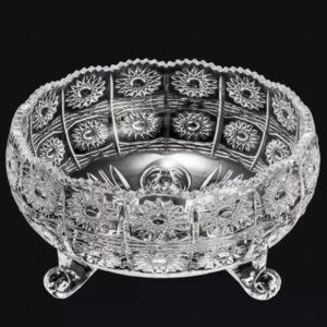 Loja Casa Canto - Fruteiras - Fruteira Cristal com pé Starry 20x11cm Wolff