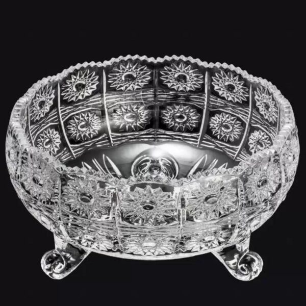 Loja Casa Canto - Fruteiras - Fruteira Cristal com pé Starry 20x11cm Wolff