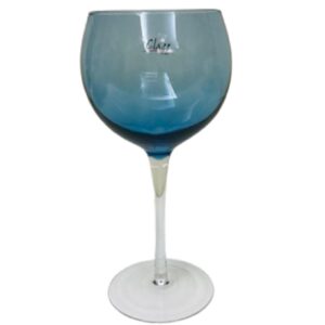 Loja Casa Canto - Taças de Vidro - Jogo Taças para Vinho Vidro 400ml azuis 6un Class Home