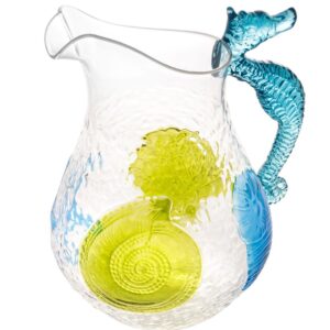 Loja Casa Canto - Jogo de Taças e Jarra - Jogo Jarra e Taças acrilico Ocean 7pç BonGourmet