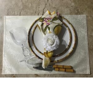 Loja Casa Canto - Americanos - americano Tecido Branco 10un 33x48cm Nataluz