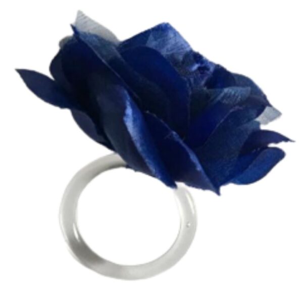 Loja Casa Canto - Porta Guardanapo - Porta Guardanapo 6un Flor azul Lé Crochet