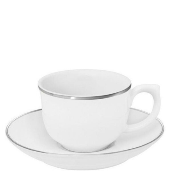 Loja Casa Canto - Aparelho de Jantar 06 pessoas - aparelho de Jantar, Chá e Café 42pç Flamingo Isabel Porcelana Oxford