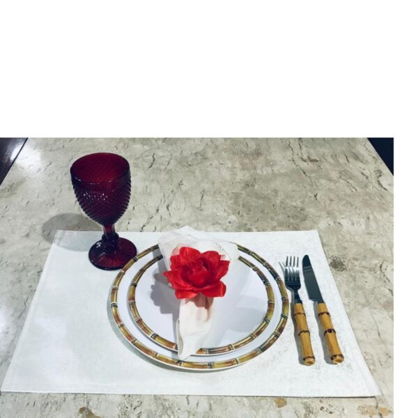 Loja Casa Canto - Americanos - americano Tecido Branco 10un 33x48cm Nataluz