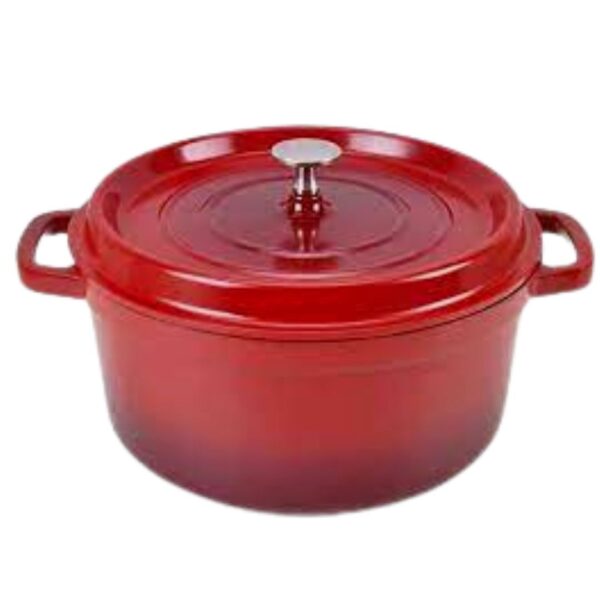 Loja Casa Canto - Panelas Avulsas - Panela Caçarola Vermelha 24cm 5,2L aluminio Injetado Jomafe Portugal