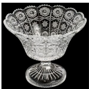 Loja Casa Canto - Fruteiras - Fruteira com Pé Cristal Starry 26x22cm Wolff