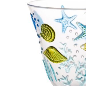 Loja Casa Canto - Jogo de Taças e Jarra - Jogo Jarra e Taças acrilico Ocean 7pç BonGourmet