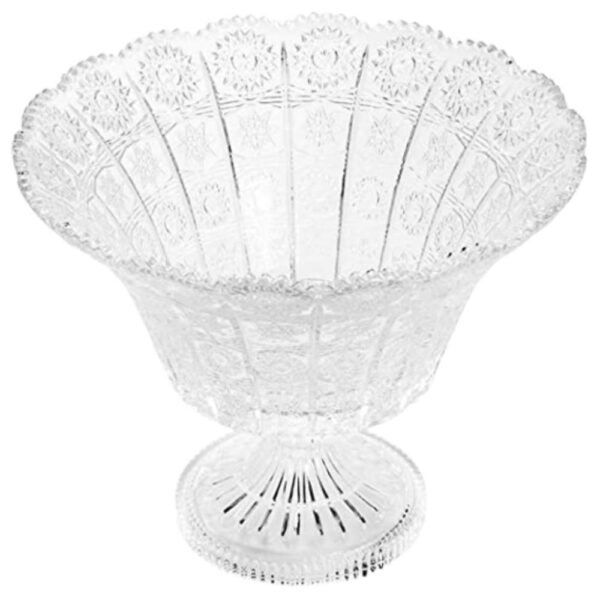 Loja Casa Canto - Fruteiras - Fruteira com Pé Cristal Starry 26x22cm Wolff